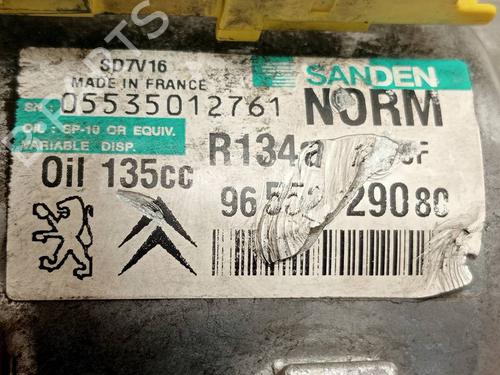 AC compressor PEUGEOT EXPERT Tepee (VF3X_) 2.0 HDi 120 | BP38734370M34  - Image 7