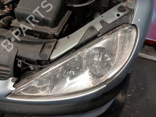 Used Left headlight Left headlight PEUGEOT 206 Hatchback (2A/C) 1.4 LPG (75 hp) 36497413 36497413