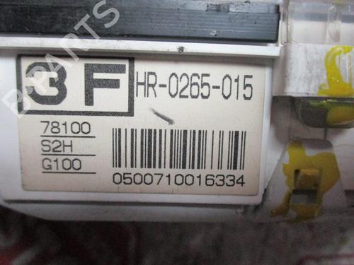 Instrument cluster HONDA HR-V (GH_) 1.6 16V (GH1, GH3) | BP8641133C47 