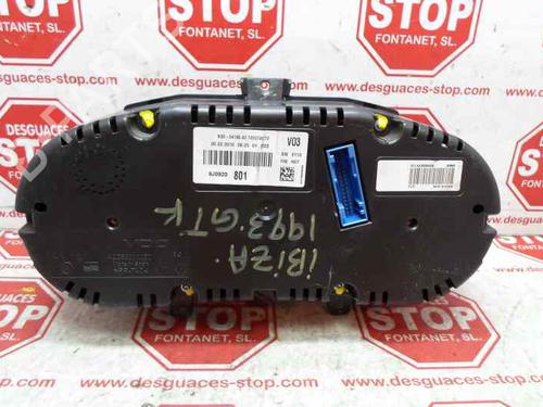 Instrument cluster SEAT IBIZA IV SC (6J1, 6P5)  | BP7391815C47 