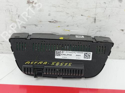 Climate control OPEL ASTRA J (P10)  | BP27262096I5 