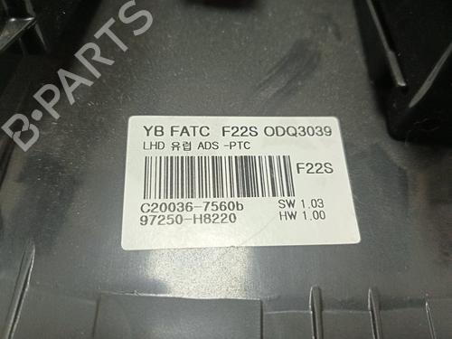 Commande Chauffage KIA RIO IV (YB, SC, FB) 1.0 T-GDI 120 (120 hp) 31038950