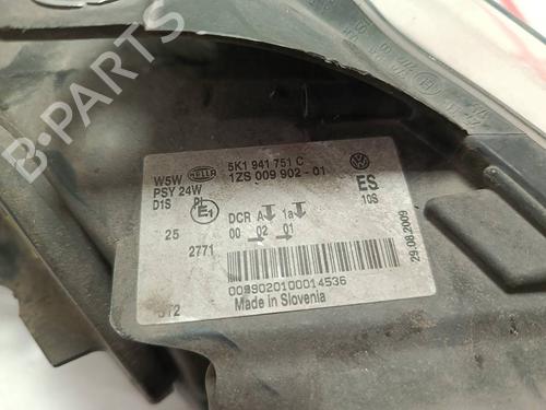 Left headlight VW GOLF VI (5K1) | BP37630586C28 - Image 5