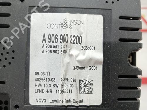 Instrument cluster MERCEDES-BENZ SPRINTER 3-t Platform/Chassis (B906) 218 CDI (906.111, 906.113, 906.211, 906.213) | BP29722048C47 