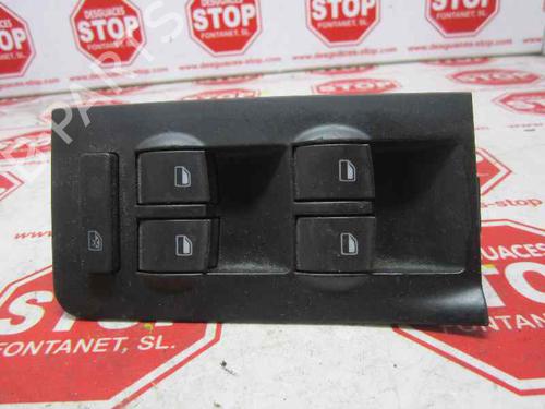 Used Left front window switch AUDI ALLROAD C5 (4BH) 2.5 TDI quattro (180 hp) 7385463