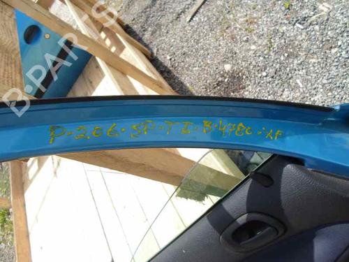 Left rear door PEUGEOT 206 Hatchback (2A/C) 1.9 D | BP7620772C4 