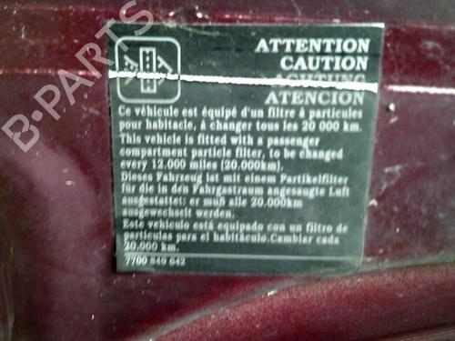 Hood RENAULT LAGUNA I (B56_, 556_)  | BP7619687C1 
