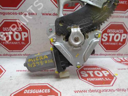 Front left window mechanism NISSAN MICRA IV (K13K, K13KK) 1.2 | BP7398426C22 