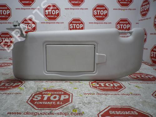 Left sun visor PEUGEOT 208 I (CA_, CC_) 1.2 PureTech 82 | BP7664586I1 