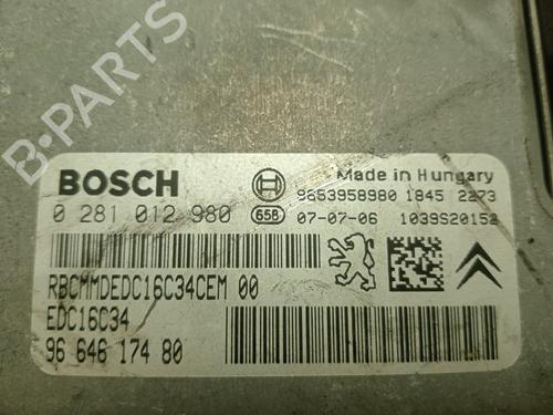 Engine control unit (ECU) CITROËN C4 Grand Picasso I (UA_) 1.6 HDi | BP7389421M57 