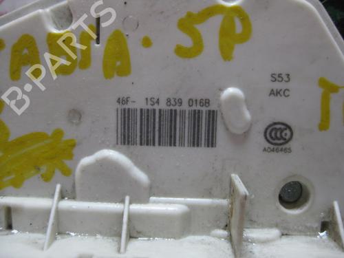 Rear right lock SKODA FABIA II (542) 1.4 TDI | BP7325295C99 