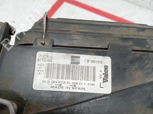 Lyskaster venstre SEAT LEON (1M1)  | BP29906271C28 