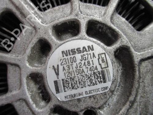 Alternator NISSAN X-TRAIL II (T31) 2.0 dCi 4x4 | BP7868145M7 