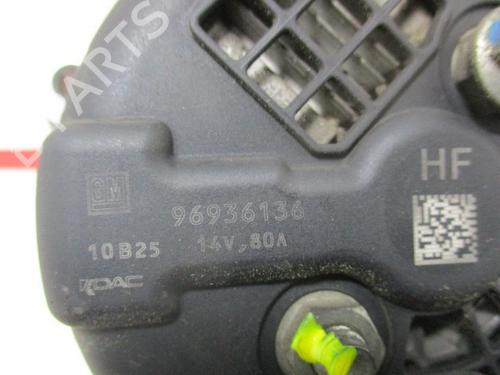 Alternator CHEVROLET AVEO / KALOS Hatchback (T250, T255) 1.2 | BP15933698M7 