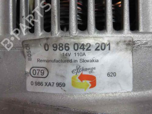Alternator RENAULT MEGANE I (BA0/1_) 1.9 dTi (BA08, BA0N) | BP7360556M7 