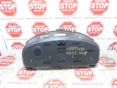 Instrument cluster CHEVROLET CAPTIVA (C100, C140) 2.0 D 4WD | BP8397416C47 