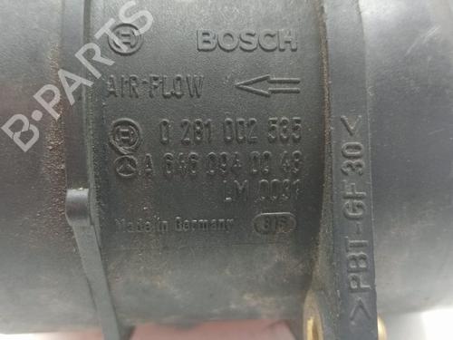 Mass air flow sensor MERCEDES-BENZ C-CLASS Coupe (CL203) C 200 CDI (203.707) | BP7324471M95