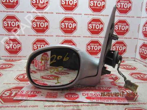 Used Left mirror PEUGEOT 206 Hatchback (2A/C) [1998-2012]  7341306