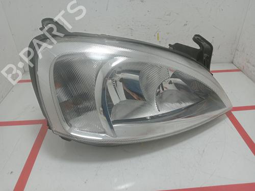 Used Right headlight OPEL CORSA C (X01) [2000-2009]  27878432