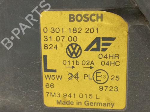 Left headlight VW SHARAN (7M8, 7M9, 7M6) 1.9 TDI | BP24925017C28 