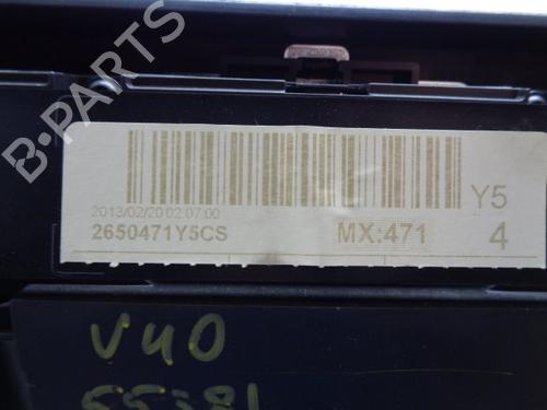 Climate control VOLVO V40 Hatchback (525) D2 | BP15936273I5 