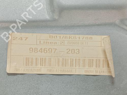 Front right window mechanism FORD FOCUS II (DA_, HCP, DP) 1.6 | BP29953545C23