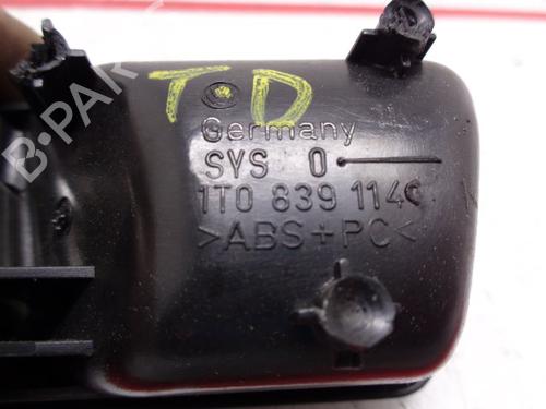 Rear right interior door handle VW TOURAN (1T1, 1T2) 2.0 TDI 16V | BP15934494I16 