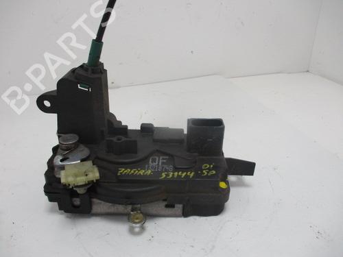 Front left lock OPEL ZAFIRA / ZAFIRA FAMILY B (A05) 1.9 CDTI (M75) | BP15925631C98 