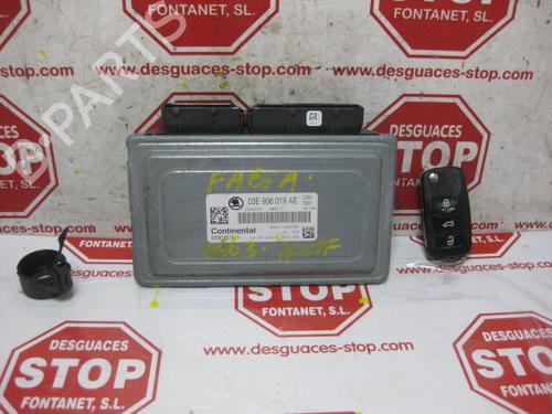 Used Engine control unit (ECU) SKODA FABIA II (542) 1.4 TDI (70 hp) 7325221