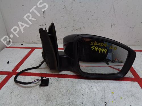 Used Right mirror SKODA RAPID (NH3, NK3, NK6) 1.6 TDI (105 hp) 15933799