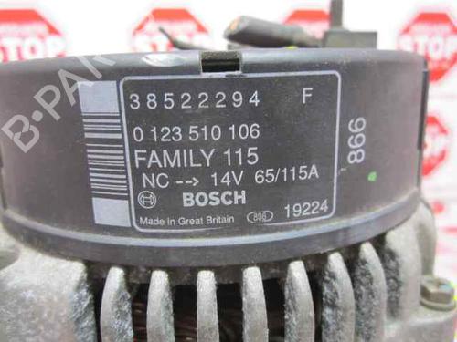 Alternator CHRYSLER VOYAGER / GRAND VOYAGER III (GS_, NS_) 2.5 TD | BP7386248M7 