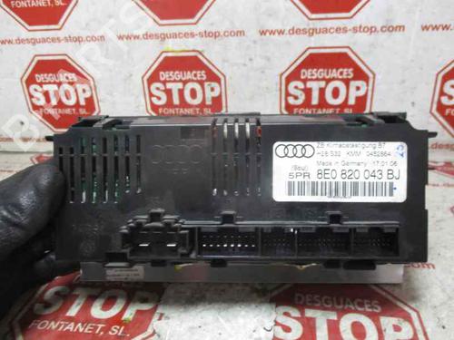 Climate control AUDI A4 B7 (8EC) 2.0 TDI 16V | BP7388977I5 