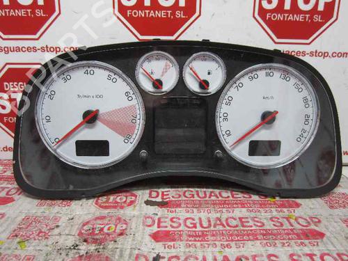 Used Instrument cluster PEUGEOT 307 CC (3B) 2.0 16V (140 hp) 7387526