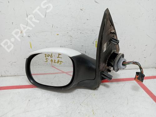 Used Left mirror PEUGEOT 206+ (2L_, 2M_) 1.4 HDi eco 70 (68 hp) 31026954