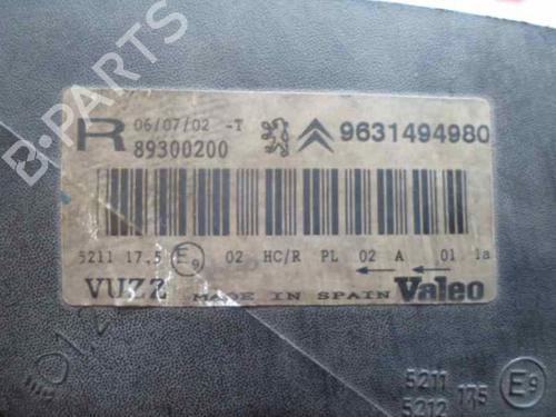 Right headlight CITROËN XSARA PICASSO (N68) 2.0 HDi | BP7352644C29 