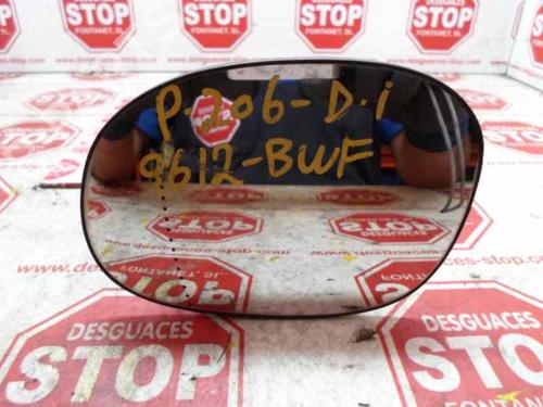 Used Left mirror glass PEUGEOT 206 Hatchback (2A/C) 1.6 16V (109 hp) 15921292