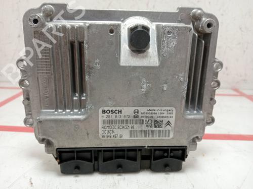 Engine control unit (ECU) PEUGEOT PARTNER Box Body/MPV 1.6 HDi | BP16719785M57 