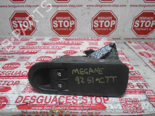 Used Left front window switch RENAULT MEGANE II Saloon (LM0/1_) 1.9 dCi (LM0G, LM1G, LM2C) (120 hp) 7387104