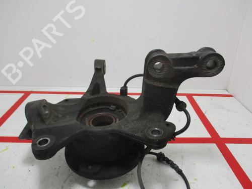 Left front steering knuckle RENAULT MEGANE III Hatchback (BZ0/1_, B3_) 1.2 TCe (BZ2B, BZ11) | BP15933215M25 