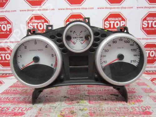 Used Instrument cluster PEUGEOT 207 (WA_, WC_) 1.6 HDi (90 hp) 7387452