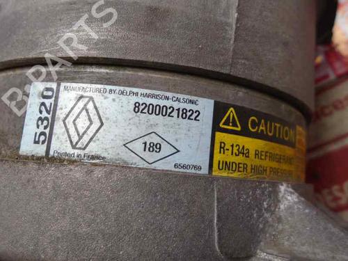 AC compressor RENAULT LAGUNA II (BG0/1_) 1.9 dCi (BG08, BG0G) | BP7388811M34 