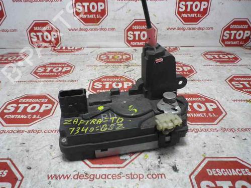 Used Rear right lock OPEL ZAFIRA / ZAFIRA FAMILY B (A05) 1.7 CDTI (M75) (110 hp) 7325983