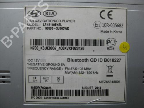 Electronic module KIA SPORTAGE III (SL) 1.7 CRDi | BP7307171M83 
