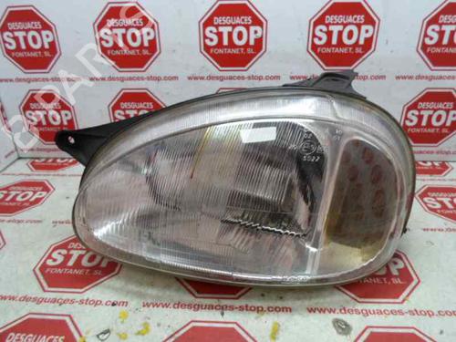 Used Left headlight OPEL CORSA B (S93) 1.7 D (F08, F68, M68) (60 hp) 7344303