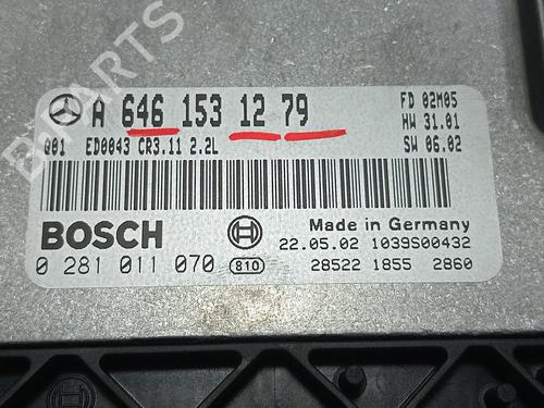 Engine control unit (ECU) MERCEDES-BENZ E-CLASS (W211) | BP34558945M57 - Image 5
