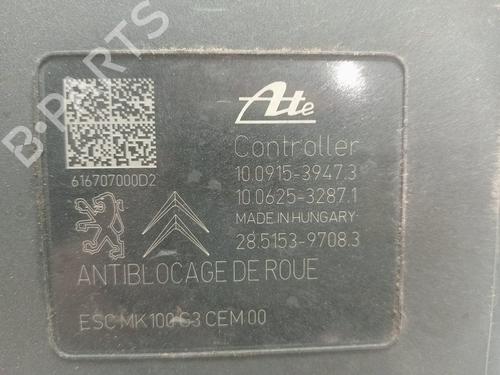 ABS pump PEUGEOT 208 I (CA_, CC_) | BP29001012M43