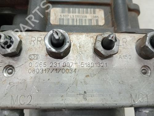 ABS pump FIAT FIORINO Box Body/MPV (225_) 1.3 D Multijet (225BXD1A, 225BXB1A, 225BXB11) | BP20213051M43 