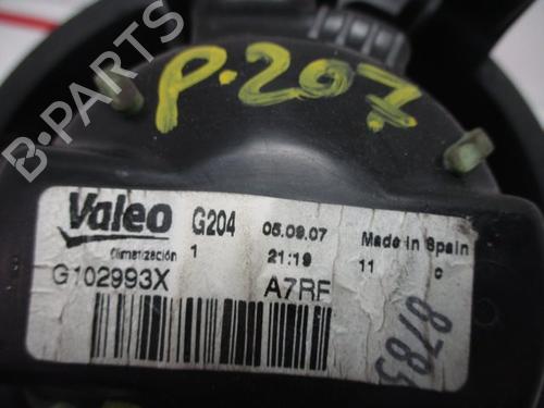 Heater blower motor PEUGEOT 207 (WA_, WC_) 1.4 16V | BP15929824M62 