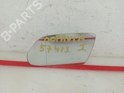 Used Left mirror glass SKODA OCTAVIA II Combi (1Z5) 2.0 TDI 4x4 (140 hp) 19804749
