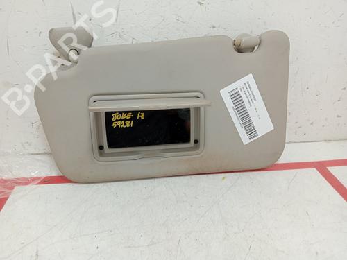 Used Left sun visor Left sun visor NISSAN JUKE (F15) [2010-2019] 32517866 32517866